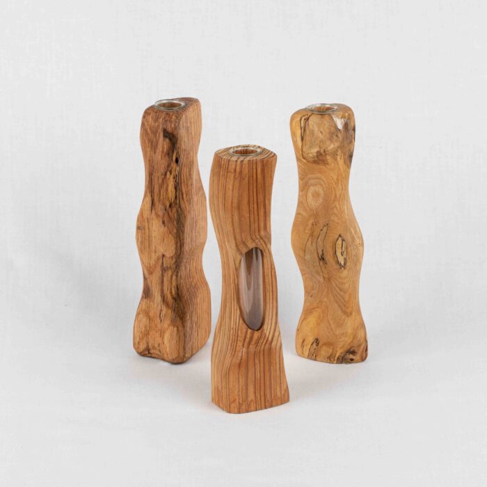 Holzvase